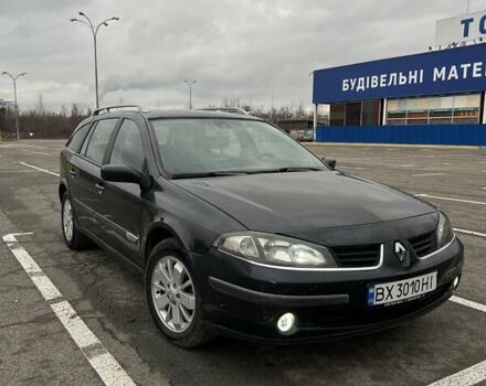Черный Рено Лагуна, объемом двигателя 1.9 л и пробегом 293 тыс. км за 4500 $, фото 1 на Automoto.ua