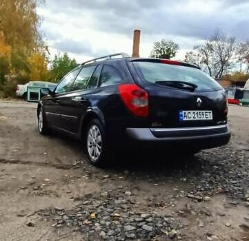 Рено Лагуна 2006 в Луцке на Automoto.ua Черный Рено Лагуна, объемом двигателя 1.9 л и пробегом 267 тыс. км за 4600 $, фото 2 на Automoto.ua