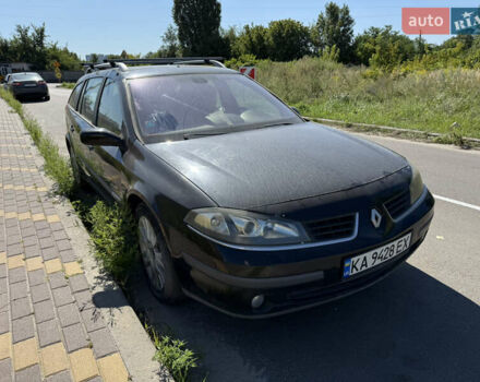 Черный Рено Лагуна, объемом двигателя 2 л и пробегом 272 тыс. км за 3000 $, фото 2 на Automoto.ua