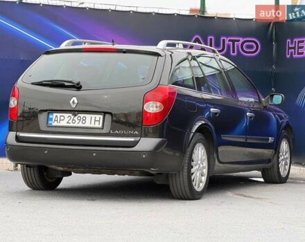 Черный Рено Лагуна, объемом двигателя 2 л и пробегом 168 тыс. км за 5799 $, фото 6 на Automoto.ua