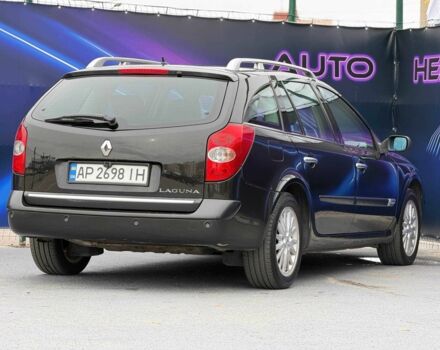 Черный Рено Лагуна, объемом двигателя 2 л и пробегом 168 тыс. км за 5799 $, фото 6 на Automoto.ua