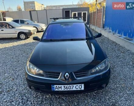 Черный Рено Лагуна, объемом двигателя 1.9 л и пробегом 220 тыс. км за 3700 $, фото 6 на Automoto.ua