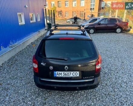 Черный Рено Лагуна, объемом двигателя 1.9 л и пробегом 220 тыс. км за 3700 $, фото 7 на Automoto.ua