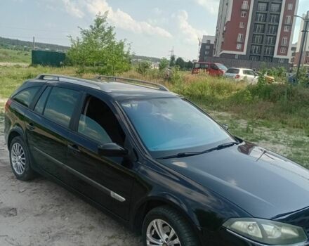 Черный Рено Лагуна, объемом двигателя 2 л и пробегом 140 тыс. км за 5000 $, фото 2 на Automoto.ua