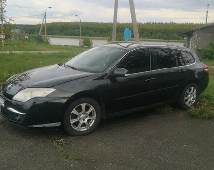 Черный Рено Лагуна, объемом двигателя 2 л и пробегом 350 тыс. км за 6500 $, фото 1 на Automoto.ua