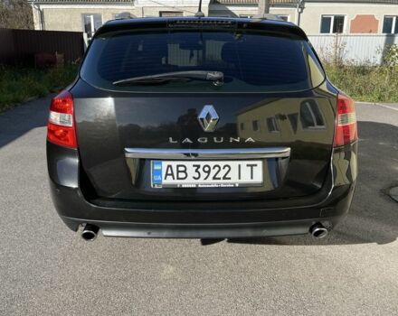 Черный Рено Лагуна, объемом двигателя 2 л и пробегом 276 тыс. км за 7700 $, фото 1 на Automoto.ua