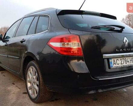 Черный Рено Лагуна, объемом двигателя 1.5 л и пробегом 281 тыс. км за 6200 $, фото 7 на Automoto.ua