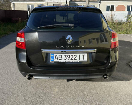 Черный Рено Лагуна, объемом двигателя 2 л и пробегом 276 тыс. км за 7700 $, фото 5 на Automoto.ua