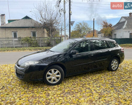 Черный Рено Лагуна, объемом двигателя 1.5 л и пробегом 302 тыс. км за 5950 $, фото 4 на Automoto.ua