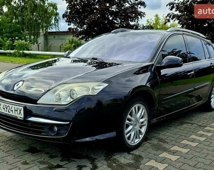 Черный Рено Лагуна, объемом двигателя 2 л и пробегом 323 тыс. км за 7200 $, фото 7 на Automoto.ua