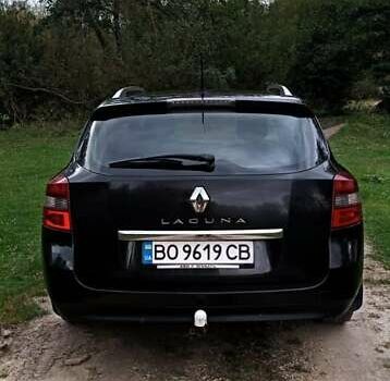 Рено Лагуна 2010 в Лановцах на Automoto.ua Черный Рено Лагуна, объемом двигателя 1.5 л и пробегом 246 тыс. км за 6500 $, фото 5 на Automoto.ua