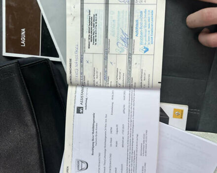 Чорний Рено Лагуна, об'ємом двигуна 2 л та пробігом 348 тис. км за 8000 $, фото 25 на Automoto.ua