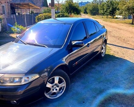 Черный Рено Лагуна, объемом двигателя 1.8 л и пробегом 329 тыс. км за 3700 $, фото 2 на Automoto.ua