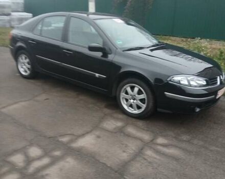 Черный Рено Лагуна, объемом двигателя 1.6 л и пробегом 224 тыс. км за 4900 $, фото 1 на Automoto.ua