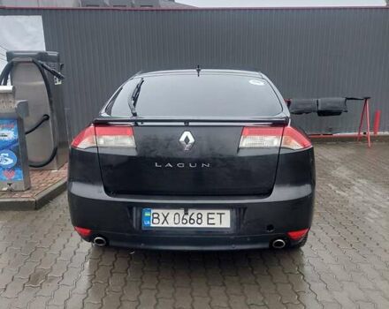 Черный Рено Лагуна, объемом двигателя 2 л и пробегом 344 тыс. км за 5800 $, фото 4 на Automoto.ua