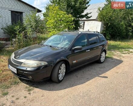 Чорний Рено Лагуна, об'ємом двигуна 2 л та пробігом 337 тис. км за 3000 $, фото 1 на Automoto.ua