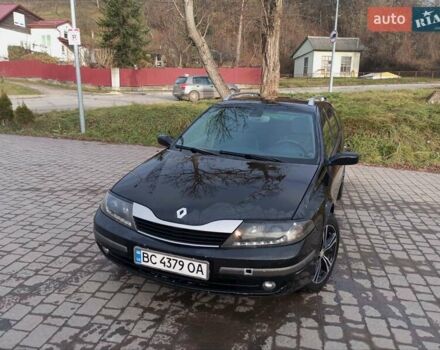 Черный Рено Лагуна, объемом двигателя 1.87 л и пробегом 400 тыс. км за 3550 $, фото 1 на Automoto.ua