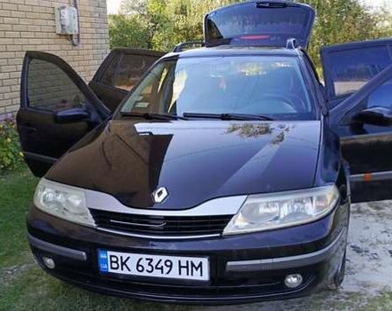 Черный Рено Лагуна, объемом двигателя 1.9 л и пробегом 320 тыс. км за 3100 $, фото 1 на Automoto.ua
