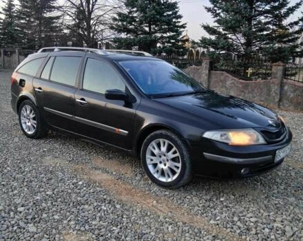 Черный Рено Лагуна, объемом двигателя 2.2 л и пробегом 288 тыс. км за 2900 $, фото 1 на Automoto.ua