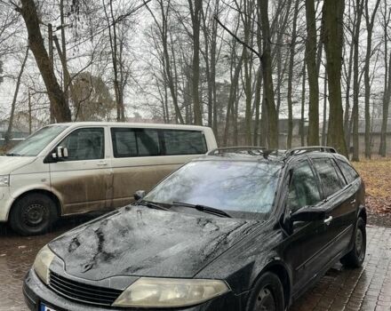 Черный Рено Лагуна, объемом двигателя 2.2 л и пробегом 248 тыс. км за 1300 $, фото 1 на Automoto.ua