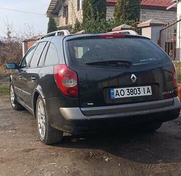 Черный Рено Лагуна, объемом двигателя 2.2 л и пробегом 206 тыс. км за 3100 $, фото 1 на Automoto.ua