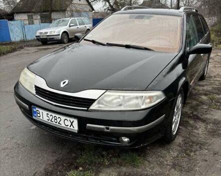 Черный Рено Лагуна, объемом двигателя 2 л и пробегом 420 тыс. км за 2700 $, фото 1 на Automoto.ua
