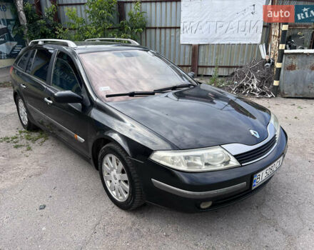 Черный Рено Лагуна, объемом двигателя 2 л и пробегом 450 тыс. км за 2100 $, фото 1 на Automoto.ua