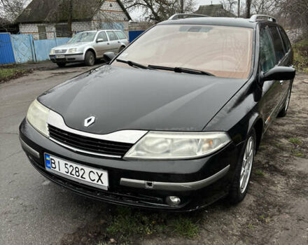 Черный Рено Лагуна, объемом двигателя 2 л и пробегом 430 тыс. км за 2300 $, фото 1 на Automoto.ua
