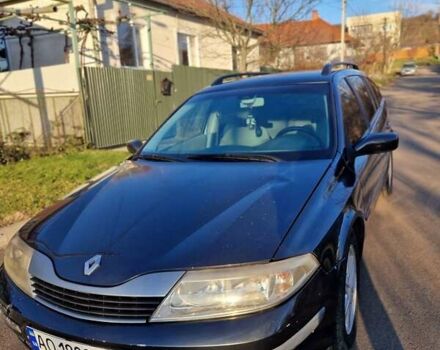 Черный Рено Лагуна, объемом двигателя 1.8 л и пробегом 371 тыс. км за 2499 $, фото 1 на Automoto.ua
