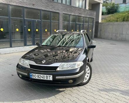 Черный Рено Лагуна, объемом двигателя 2.19 л и пробегом 370 тыс. км за 3199 $, фото 1 на Automoto.ua