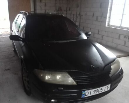 Черный Рено Лагуна, объемом двигателя 2 л и пробегом 395 тыс. км за 2400 $, фото 1 на Automoto.ua