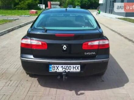 Чорний Рено Лагуна, об'ємом двигуна 2 л та пробігом 315 тис. км за 3700 $, фото 1 на Automoto.ua