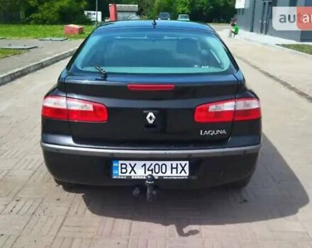 Чорний Рено Лагуна, об'ємом двигуна 2 л та пробігом 315 тис. км за 3700 $, фото 1 на Automoto.ua