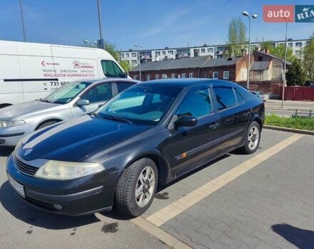 Черный Рено Лагуна, объемом двигателя 2 л и пробегом 221 тыс. км за 3900 $, фото 1 на Automoto.ua