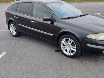 Черный Рено Лагуна, объемом двигателя 2 л и пробегом 327 тыс. км за 3500 $, фото 1 на Automoto.ua