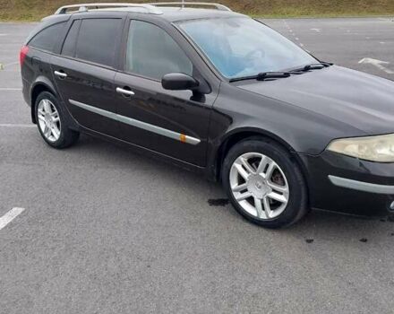 Черный Рено Лагуна, объемом двигателя 2 л и пробегом 327 тыс. км за 3500 $, фото 1 на Automoto.ua