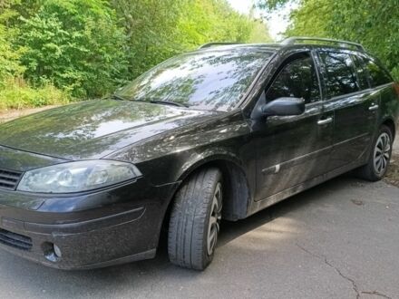 Черный Рено Лагуна, объемом двигателя 2 л и пробегом 276 тыс. км за 5100 $, фото 1 на Automoto.ua