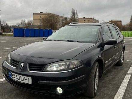 Черный Рено Лагуна, объемом двигателя 1.9 л и пробегом 293 тыс. км за 4500 $, фото 1 на Automoto.ua