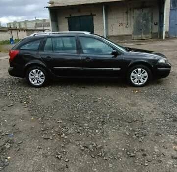 Рено Лагуна 2006 в Луцке на Automoto.ua Черный Рено Лагуна, объемом двигателя 1.9 л и пробегом 267 тыс. км за 4600 $, фото 1 на Automoto.ua