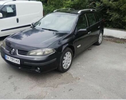 Черный Рено Лагуна, объемом двигателя 1.9 л и пробегом 300 тыс. км за 3500 $, фото 1 на Automoto.ua