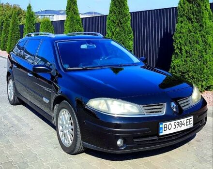 Черный Рено Лагуна, объемом двигателя 2 л и пробегом 285 тыс. км за 4200 $, фото 1 на Automoto.ua