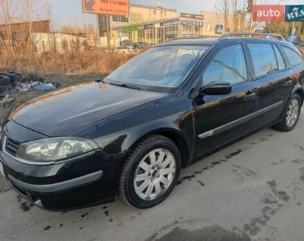 Черный Рено Лагуна, объемом двигателя 2 л и пробегом 165 тыс. км за 4000 $, фото 1 на Automoto.ua