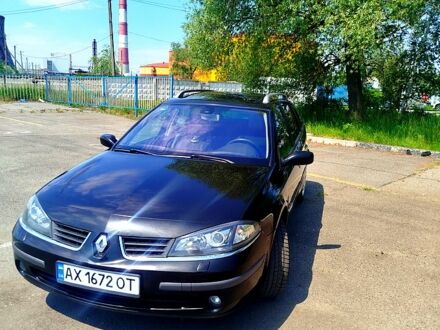 Черный Рено Лагуна, объемом двигателя 2 л и пробегом 280 тыс. км за 5500 $, фото 1 на Automoto.ua