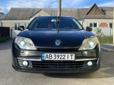 Черный Рено Лагуна, объемом двигателя 2 л и пробегом 276 тыс. км за 7700 $, фото 1 на Automoto.ua