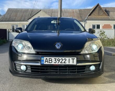 Черный Рено Лагуна, объемом двигателя 2 л и пробегом 276 тыс. км за 7700 $, фото 1 на Automoto.ua