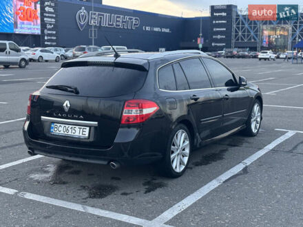 Черный Рено Лагуна, объемом двигателя 2 л и пробегом 320 тыс. км за 8000 $, фото 1 на Automoto.ua