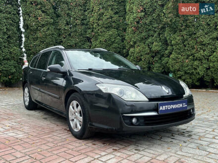 Рено Лагуна 2008 в Белой Церкве на Automoto.ua Черный Рено Лагуна, объемом двигателя 2 л и пробегом 378 тыс. км за 6500 $, фото 1 на Automoto.ua
