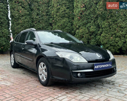 Рено Лагуна 2008 в Белой Церкве на Automoto.ua Черный Рено Лагуна, объемом двигателя 2 л и пробегом 378 тыс. км за 6500 $, фото 1 на Automoto.ua