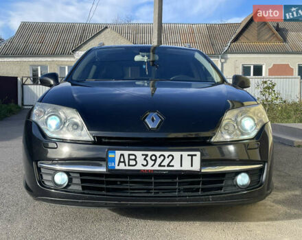 Черный Рено Лагуна, объемом двигателя 2 л и пробегом 276 тыс. км за 7700 $, фото 1 на Automoto.ua