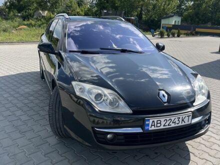 Черный Рено Лагуна, объемом двигателя 2 л и пробегом 254 тыс. км за 6500 $, фото 1 на Automoto.ua